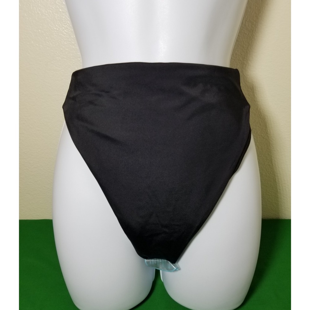 Asos Design Black Bikini Bottom Swimwear Sz 4 Cheeky Beach Pool Vacation NWOT